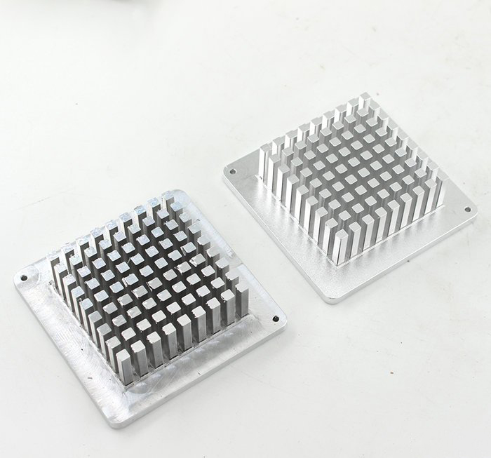 铝型板散热器表面处理对比图